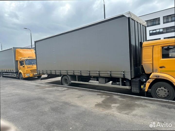 Грузоперевозки межгород по РФ от 200км