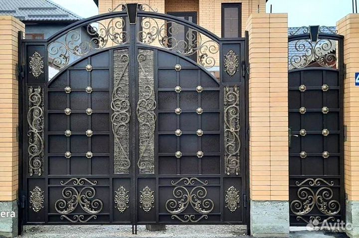 Кованые ворота