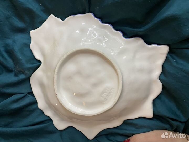 Блюдо декоративное Виноград Фарфор