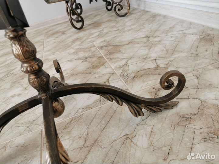 Кованый каминный набор