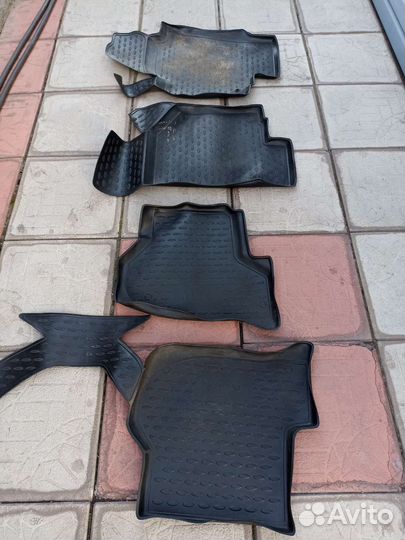 Комплект резиновых ковриков Шкода Октавия А5