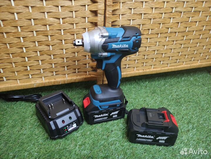 Гайковерт Makita + 2 акб