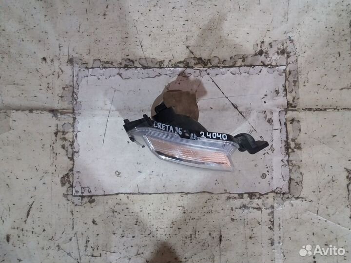 Хендай Крета 2016- Туманка правая 24040