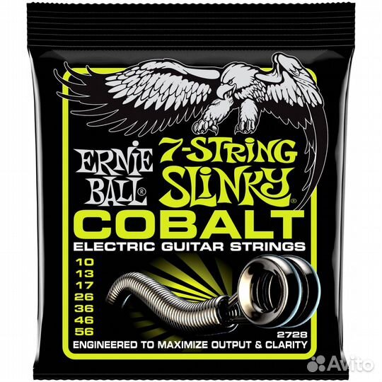 Струны для электрогитары Ernie Ball 2728 Cobalt Re