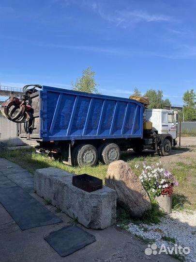Услуги ломовоза с грейфером