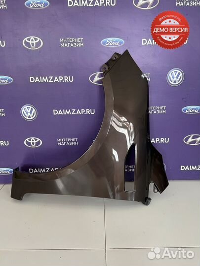 Крыло Kia Rio левое / кофейный VC5