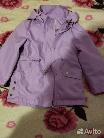 Ветровка для девочки 98