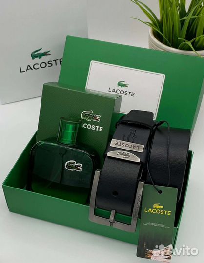 Мужской подарочный набор lacoste