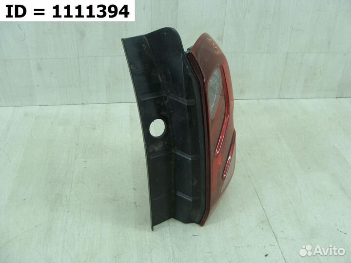 Фонарь задний правый наружный Renault Duster