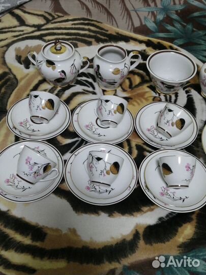 Сервиз кофейный лфз, весенние голоса