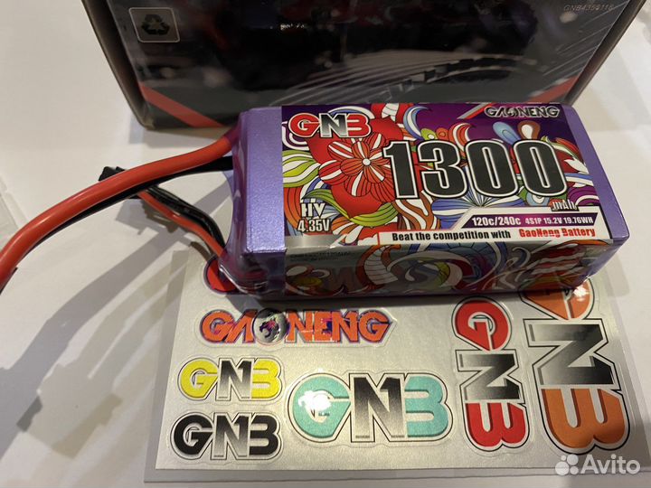 Аккумуляторы gnb gaoneng 4s и 6s lihv для FPV
