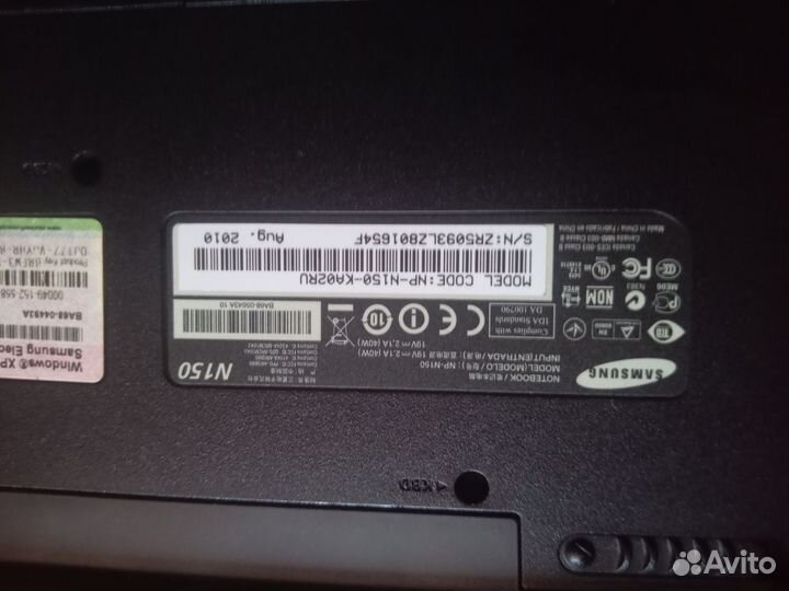 Нетбук samsung n150