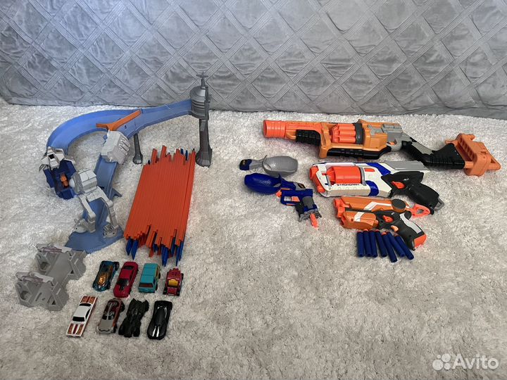 Игрушки для мальчика Nerf Hot Wheels