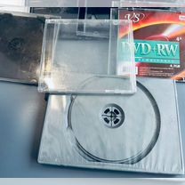 Пустые коробки под диски пакетом