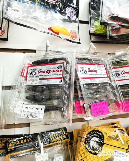 Приманки силиконовые Sawamura One'Up Shad