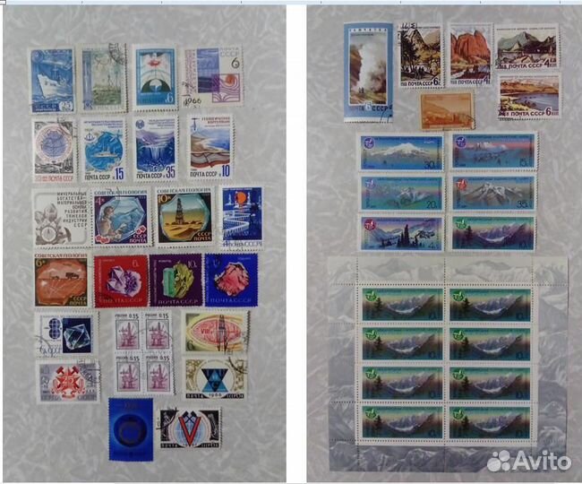 Тематические наборы марок СССР (часть 4-5)