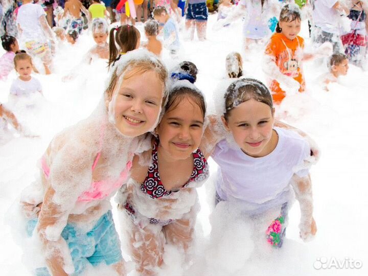 Пенное шоу, пенная вечеринка, пенная дискотека