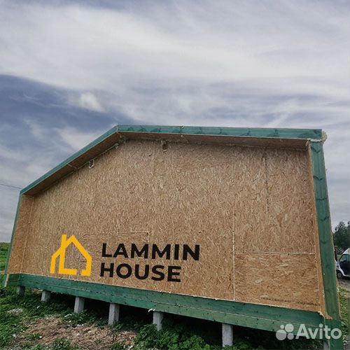 Дом из SIP-панелей, стиль Barn House