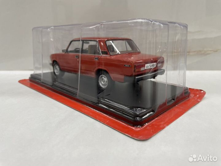 Ваз 2107 1/24 Легендарные советские автомобили