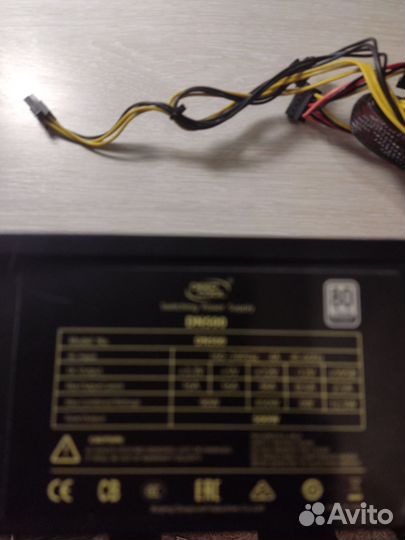 Блок питания deepcool 500w