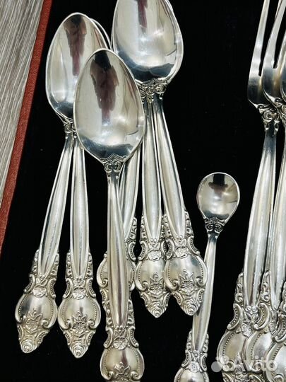 Набор столовых приборов мельхиор СССР