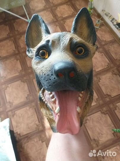 Маска собаки (новогодний костюм)