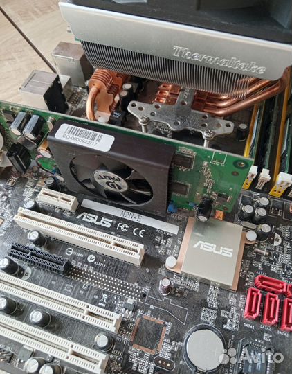 Материнская плата + процессор + видеокарта