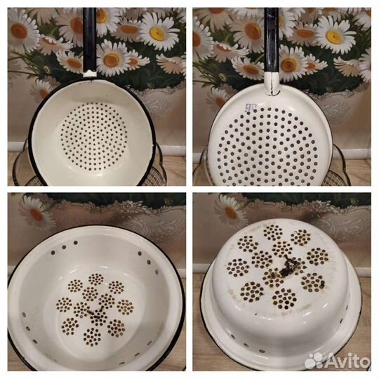 Эмаль СССР дуршлаг