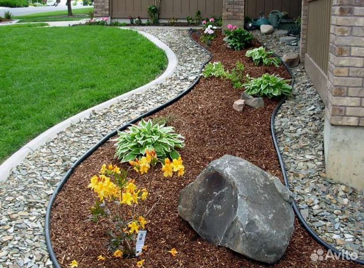 Кора Сосны Мульча Кора Лиственницы