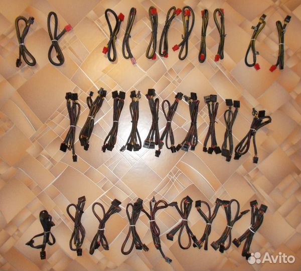 Модульные провода от блоков питания Чифтек