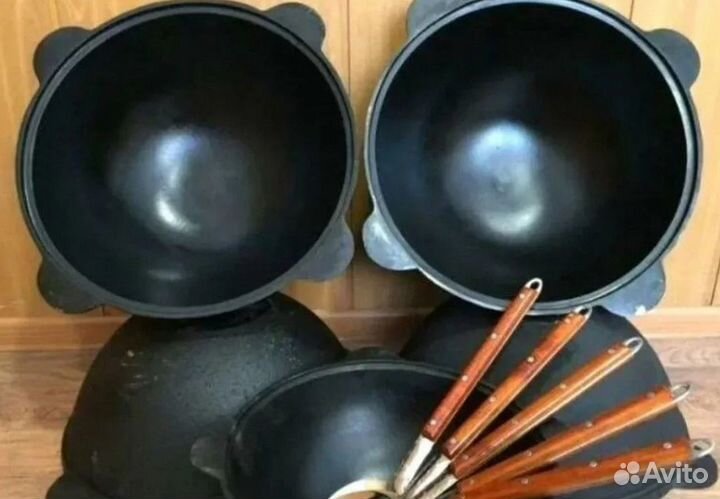 Настоящий узбекский казан 16л чугун в Ялте