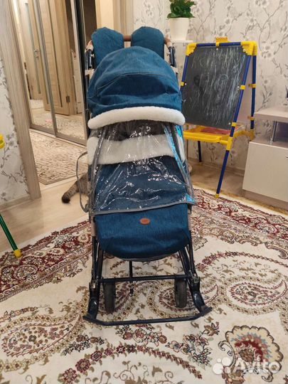 Санки коляска ника 7 8