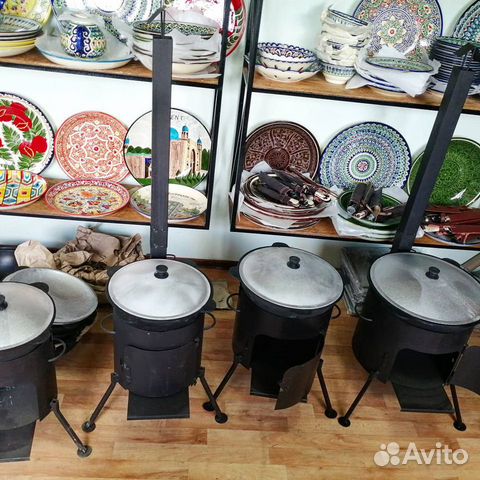 Печь под казан, печь для казана, учаг