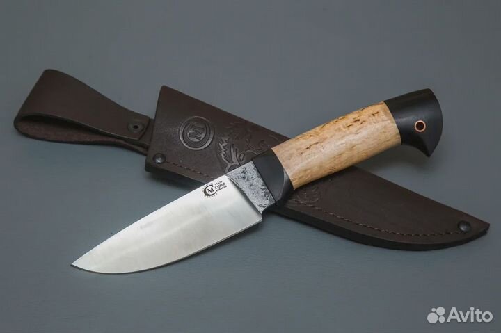 Нож шкуросъёмный «Сокол» из стали Х12мф