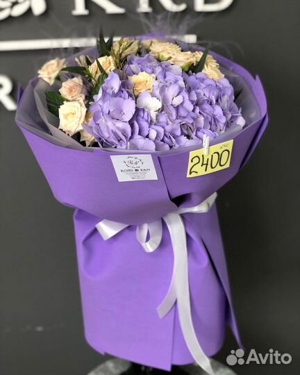 Гортензия. Букет из гортензий