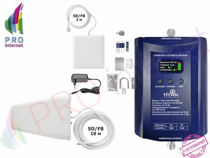 Станция ретрансляции Titan 2100 PRO LED