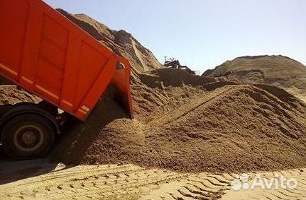 Песок строительный с доставкой