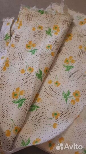 Ткань/отрез/пеленки ситец СССР