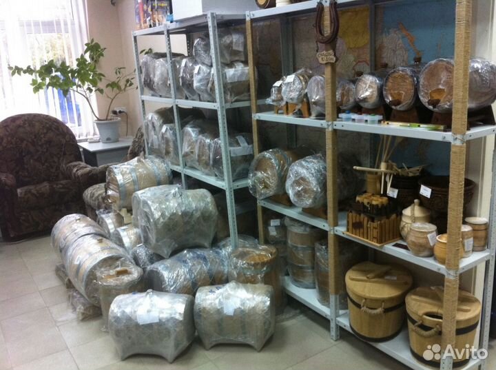 Дубовые бочки для вина, коньяка. Кадушки