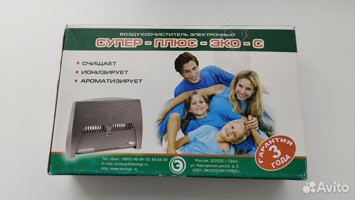 Очиститель и ионизатор воздуха