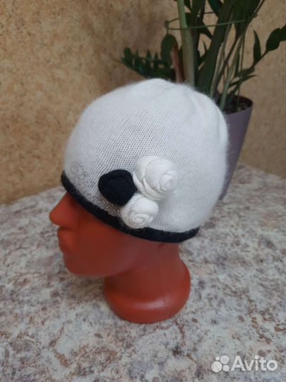 Blumarine шапка бини шерсть+ ангорка