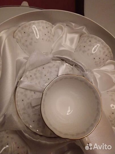 Кофейный набор vivienne. Фарфор Lefard