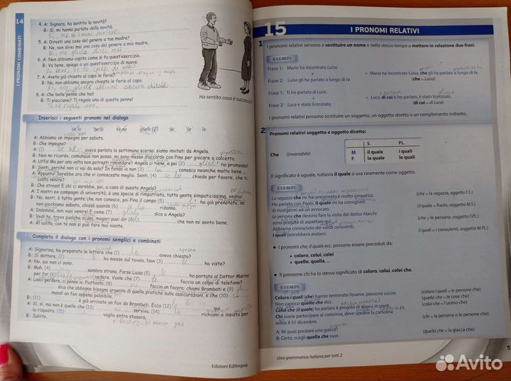 Грамматика итальянского языка B1-B2