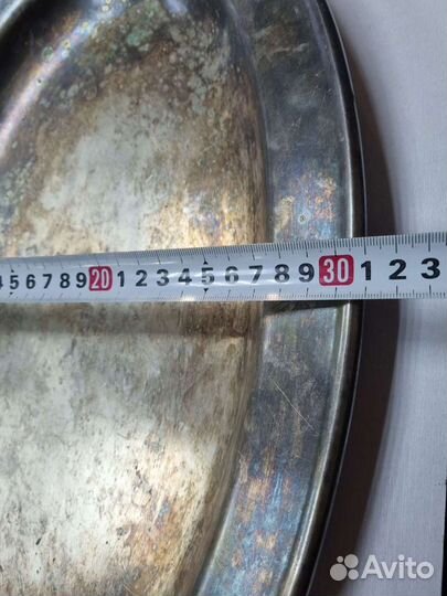 Поднос. Кольчугино. мнц Мельхиор. Винтаж. СССР. 50