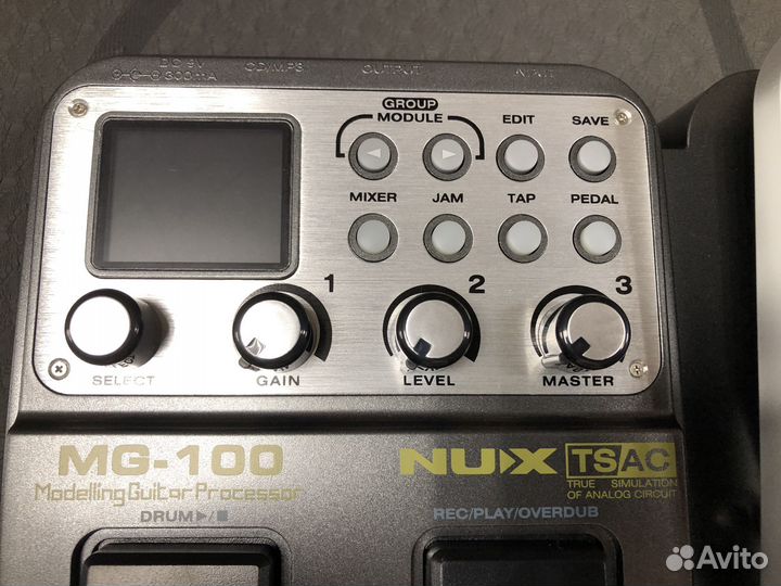 Гитарный процессор NUX MG-100