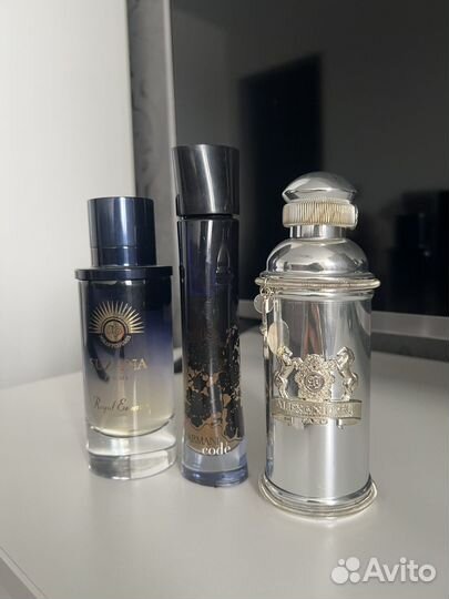 Парфюм Alexandre J Silver ombre