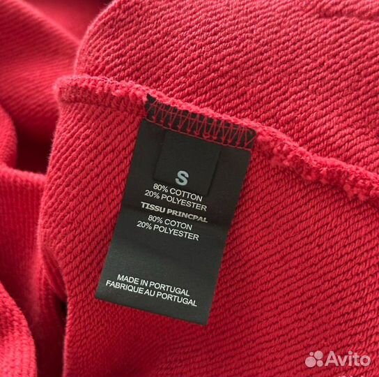 Худи Vetements Red Heavy Metal hoodie