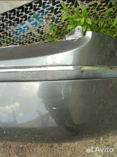 Бампер задний шкода супер б, 2002 год