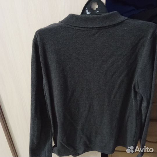 Поло с длинным рукавом для мальчика