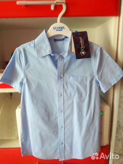 Школьная форма с новой рубашкой 134(3 предмета)